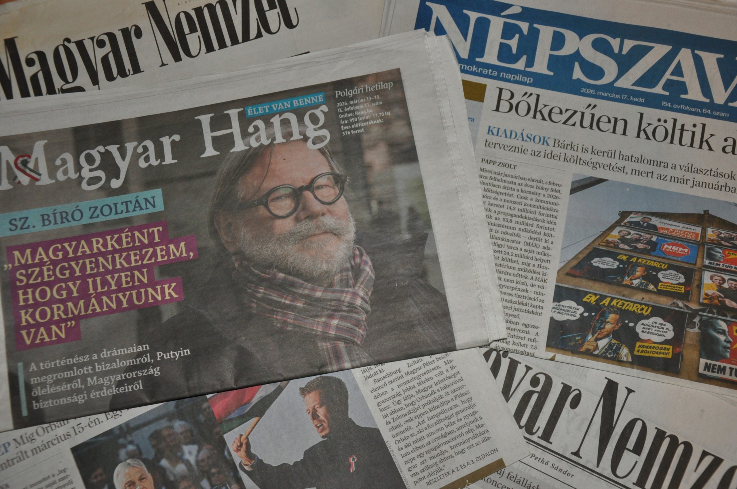 Onafhankelijke krant ‘De Hongaarse Stem’ monddood gemaakt? ‘Je moet constant opletten wat je zegt’