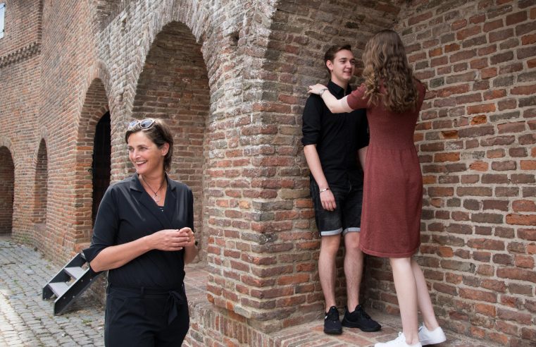 Liam Dijkhuizen stond met zijn ex-vriendin model voor standbeeld in Harderwijk: ‘Veel mensen geloven het niet’