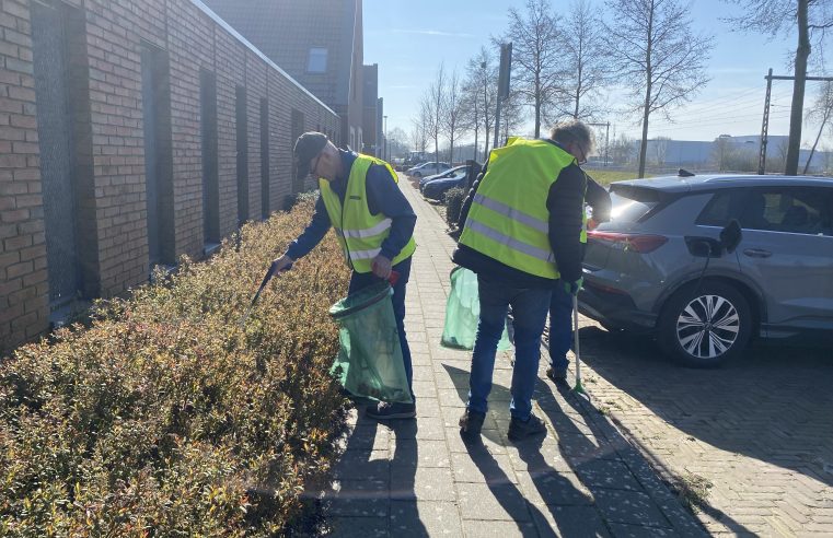 Nationale Opschoondag: Dit is hoe Heerenveen-Midden haar handen uit de mouwen steekt