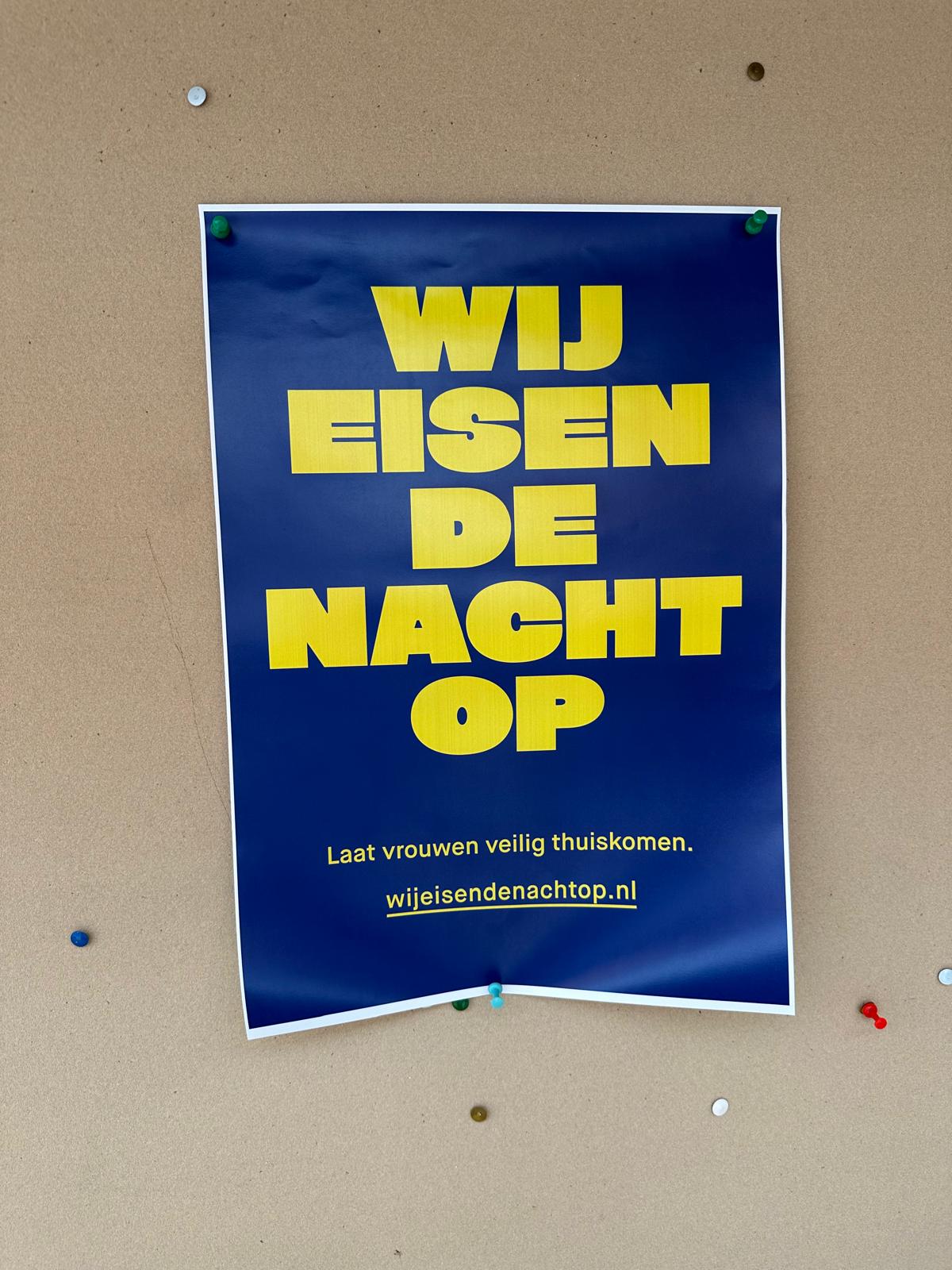 Andere kijk op de wijk, ‘wij eisen de nacht op’
