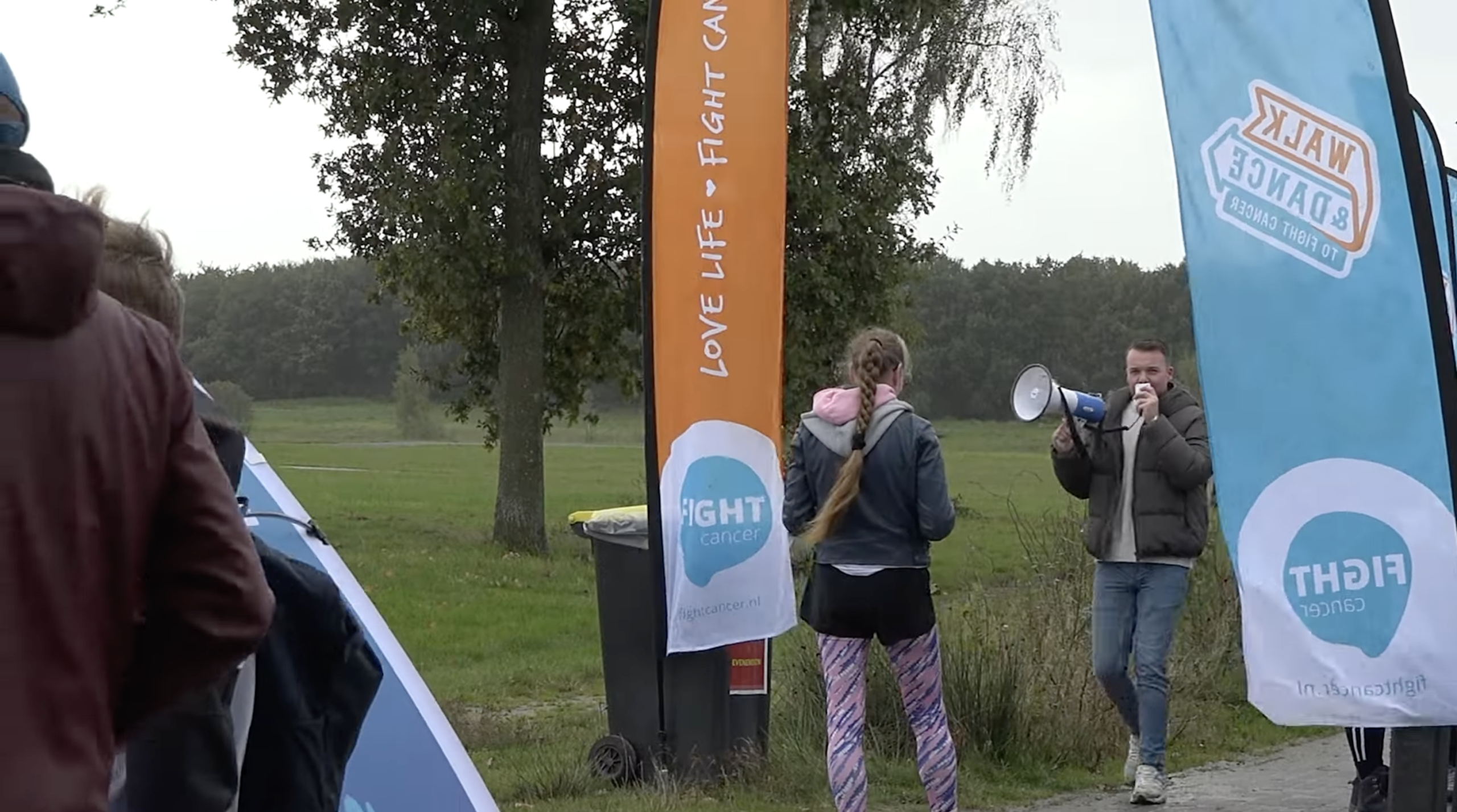 Kilometers voor kankeronderzoek