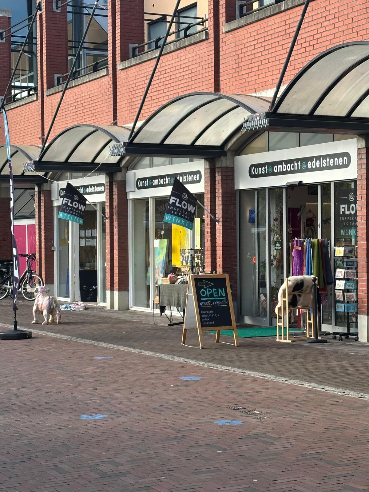 Flow houdt de binnenstad van Assen creatief