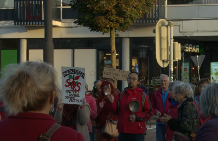 15 Minuten met pannen slaan; Zutphenaren zetten zich in voor Gaza