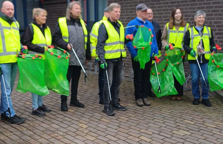Buurtpreventie zet zich in voor een schoner Schelfhorst: “Heel hard nodig”