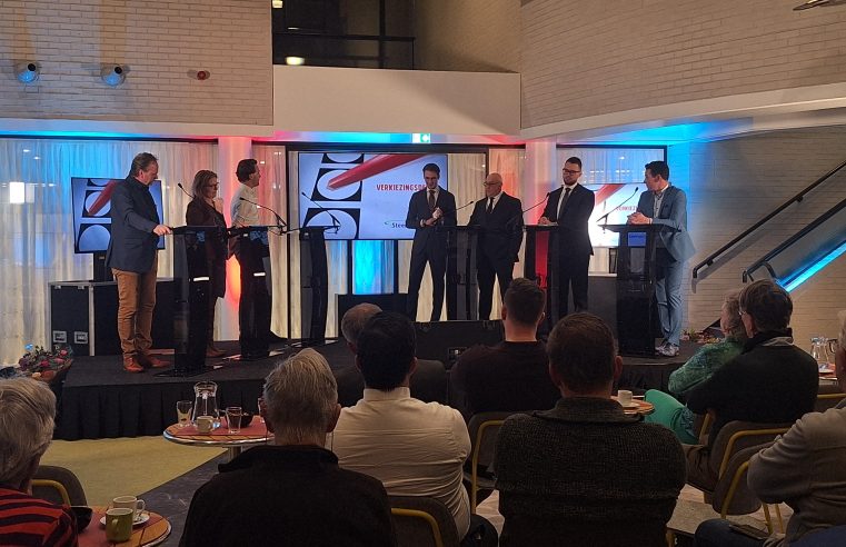 Debatleider Leon staat aan het roer bij slotdebat Steenwijkerland