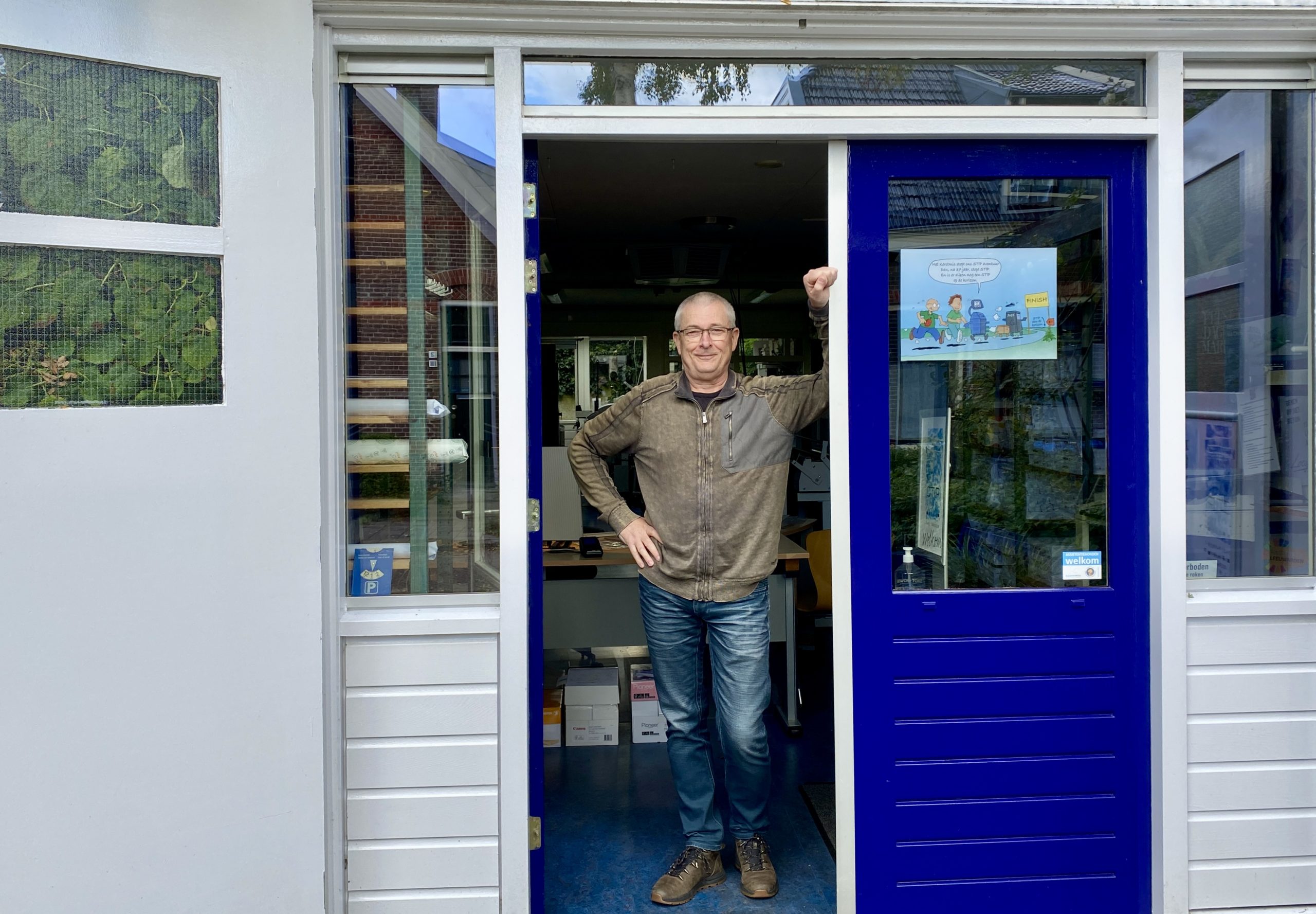 Drukkerij STIP stopt na 36 jaar: einde van een vertrouwd adres in Huizum