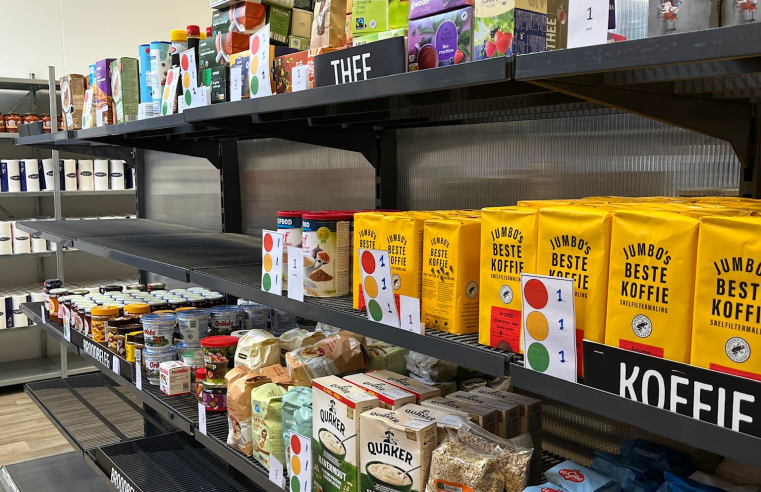 Bezoekers enthousiast over voedselbankwinkel in Hardenberg