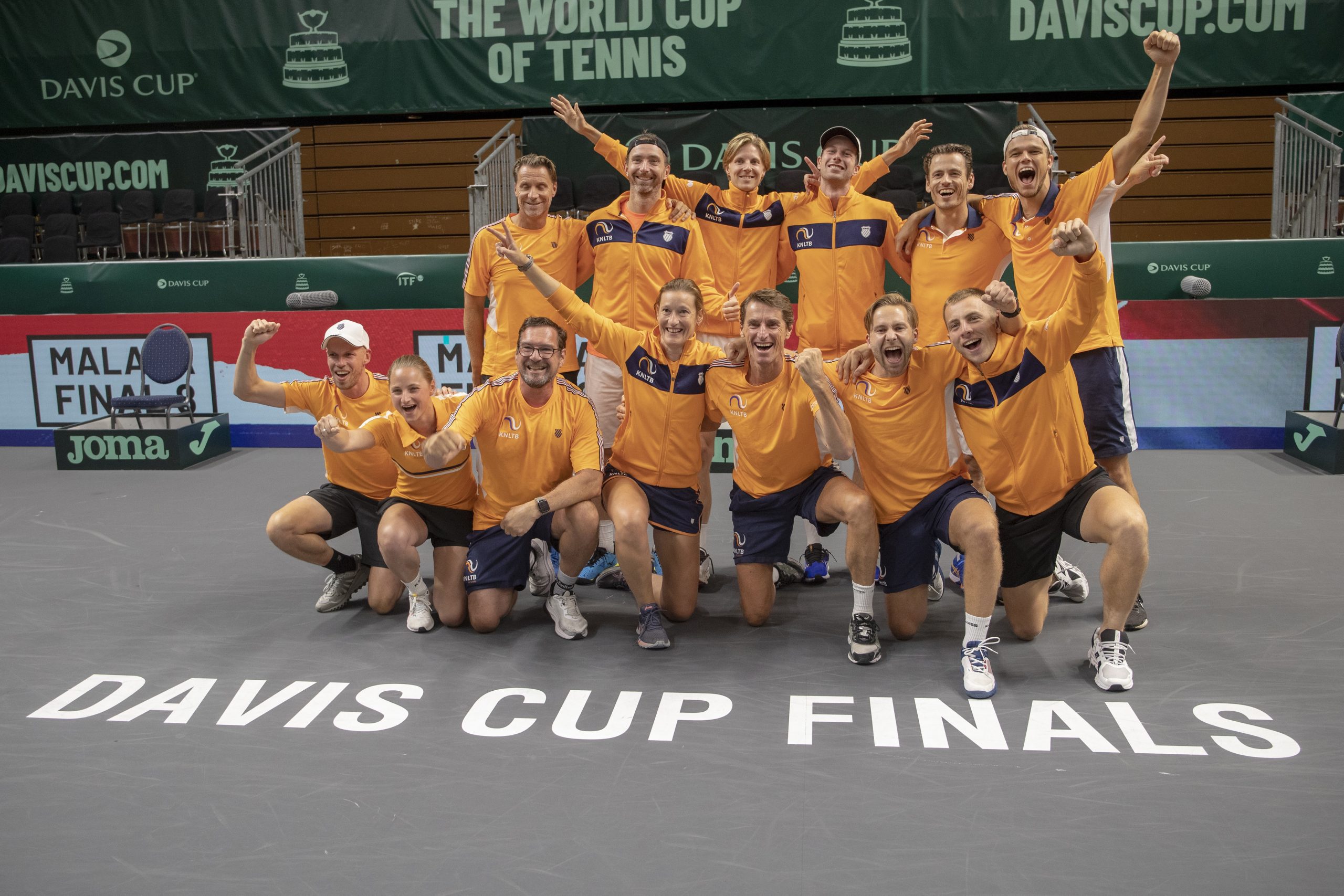 Nederlandse tennissers treffen Italië bij laatste 8 Davis Cup