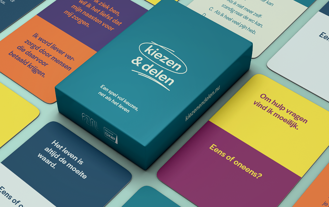 Introductie kaartspel Kiezen & Delen: een hulpmiddel om het gesprek over palliatieve zorg te starten