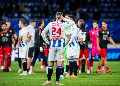 Sc Heerenveen in eigen huis onderuit tegen Excelsior