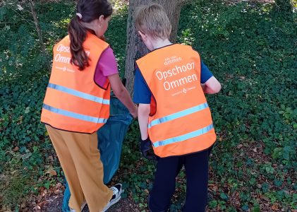 School Johan Seckel draagt een steentje bij aan het milieu