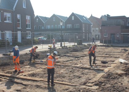 Van lege grasvlakte tot archeologisch speelveld