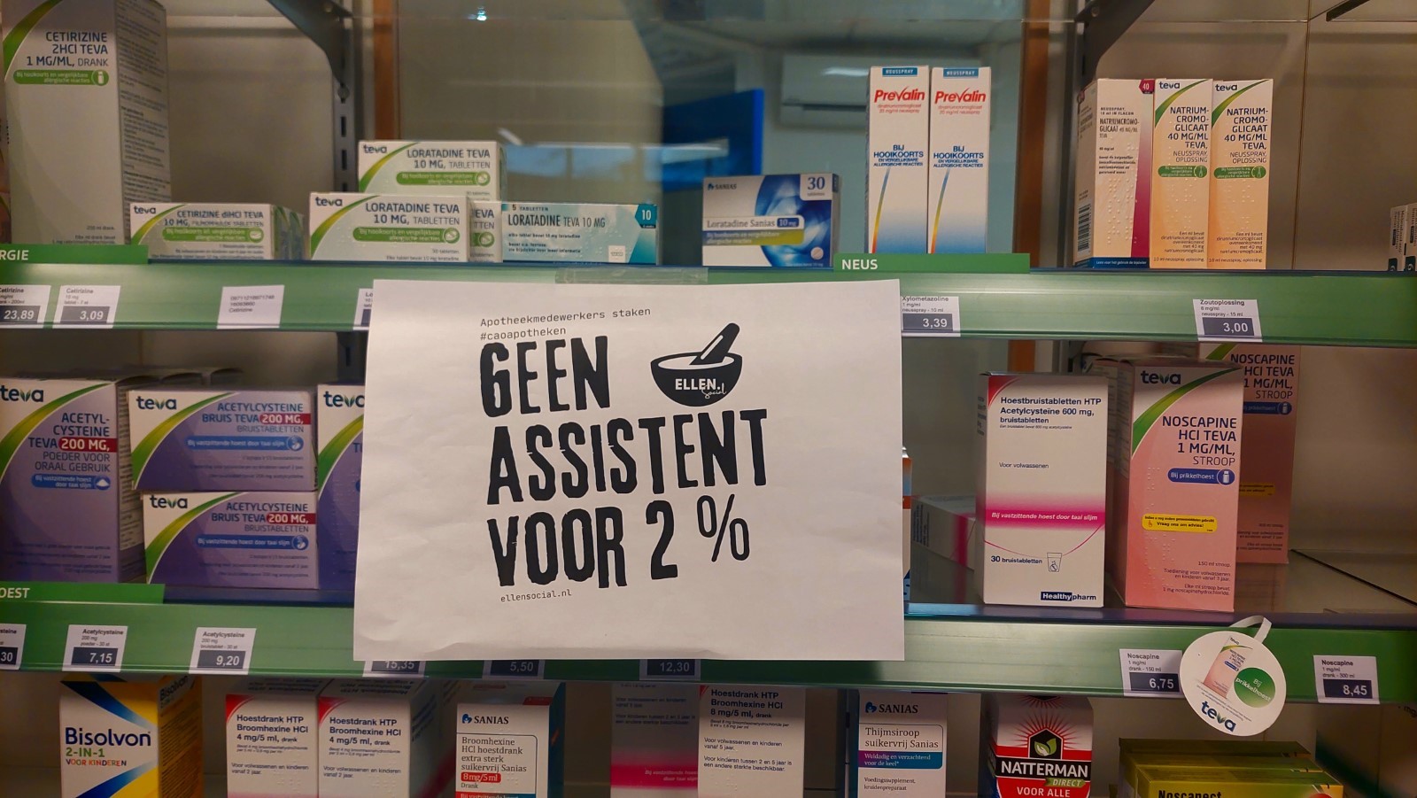 Misverstanden in de media: De staking van de apothekersassistenten 