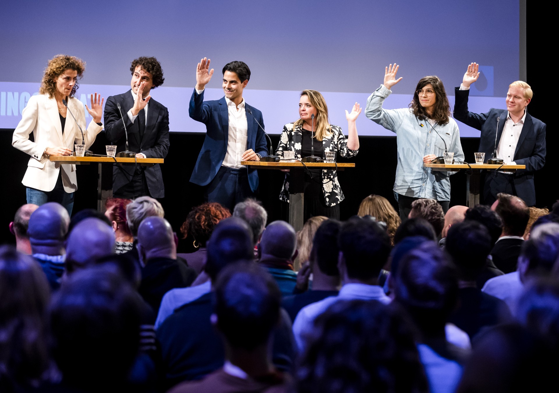 De politici debatteren in aanloop naar de Tweede Kamerverkiezingen over lhbti-onderwerpen. Foto: ANP, Sem van der Wal