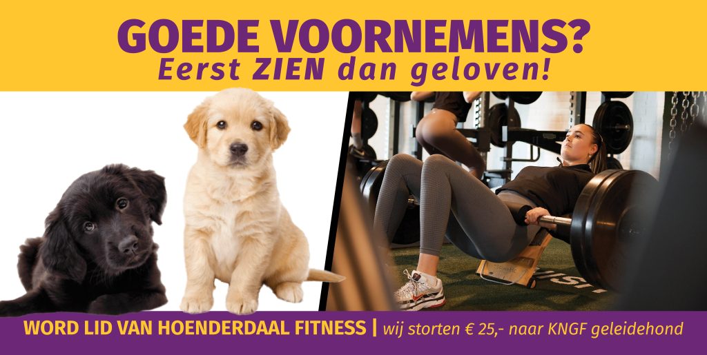 Health Center Hoenderdaal zamelt geld in voor KNGF Geleidehond