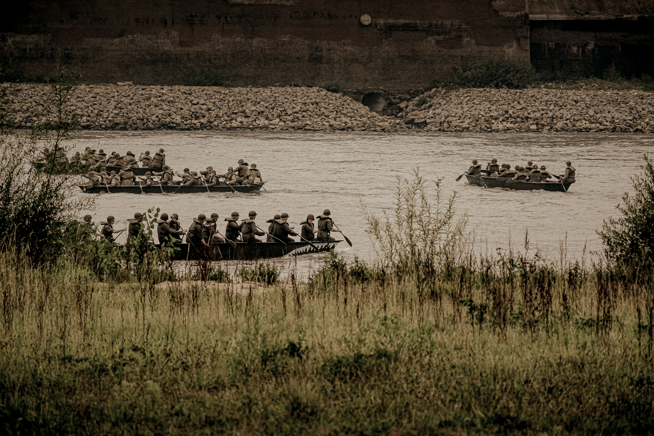 Het evenement Waalcrossing herdenkt Amerikaanse militairen