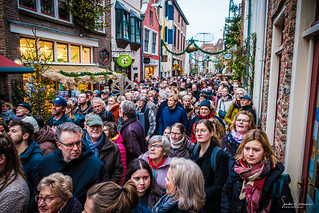 Gesloten wachtrijen verleden tijd op het Dickens Festijn in Deventer