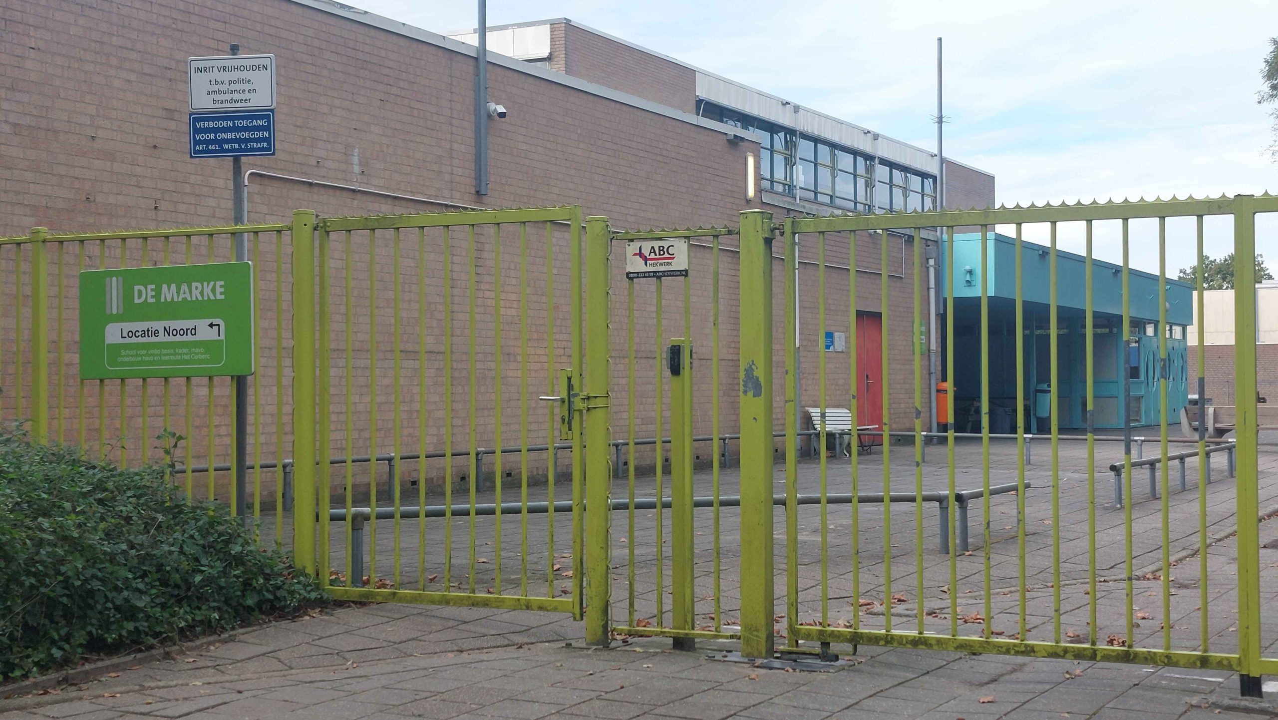 Schuttersdreiging op middelbare school Deventer 