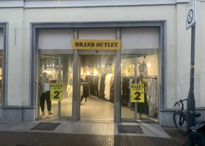 Outlet store in Deventer beknelt kleine ondernemers