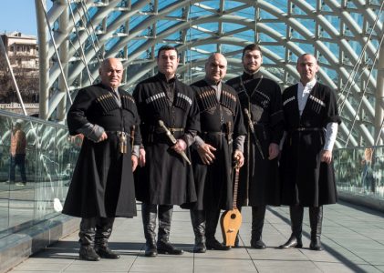 Concert in Klooster Ter Apel op 22 september door ensemble uit Georgië. 