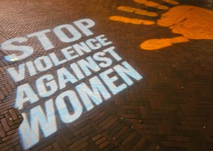 Aandacht met campagne stop geweld tegen vrouwen prioriteit