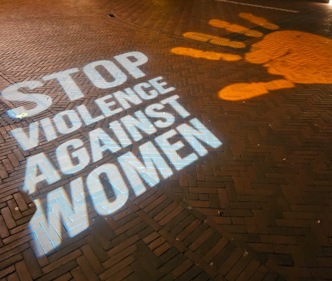 Aandacht met campagne stop geweld tegen vrouwen prioriteit