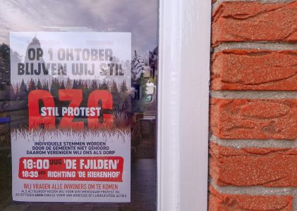 Misvatting mogelijk kleinschalig azc leidt tot protest