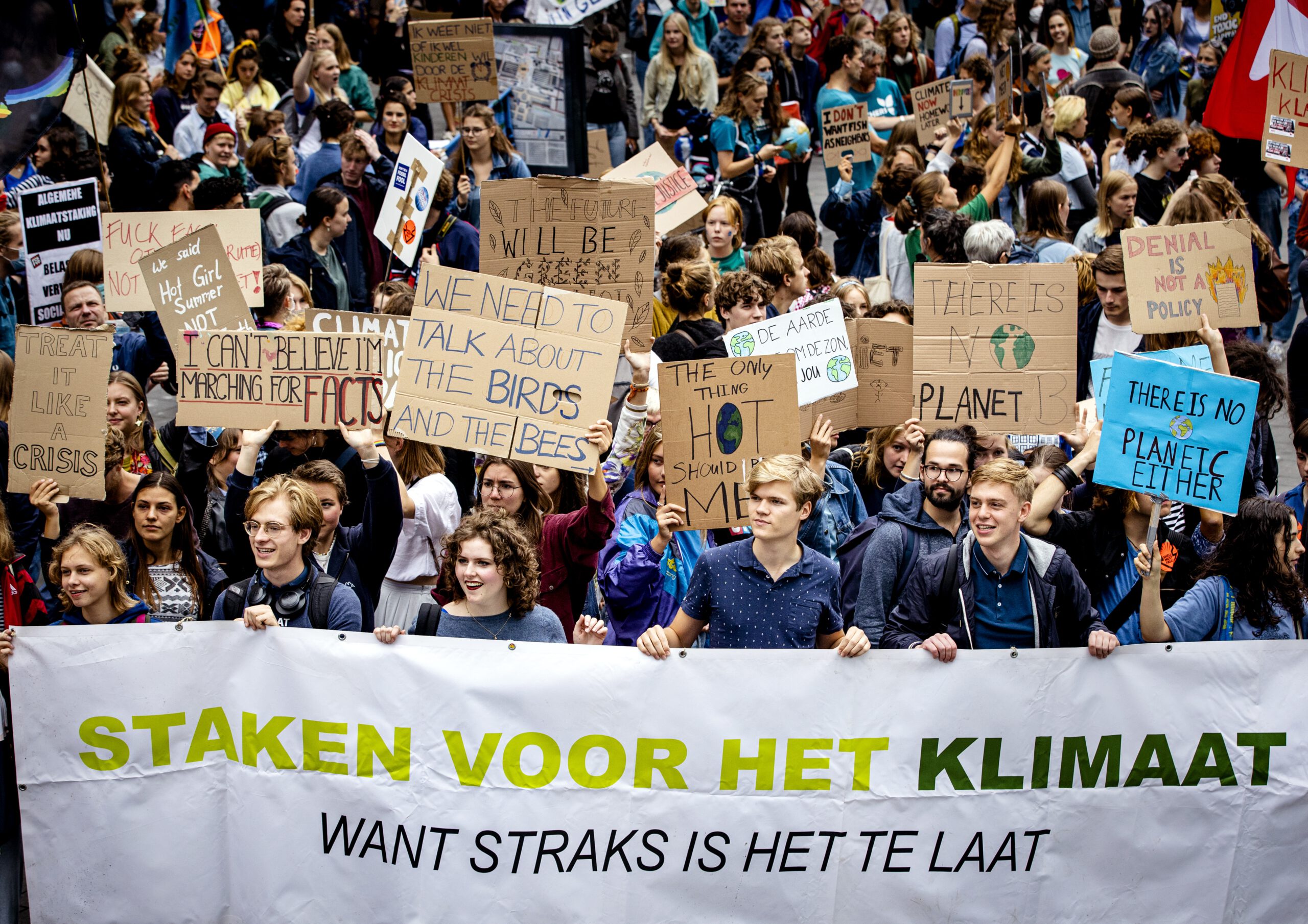 Ronald van Marlen, klimaatactivist van Extinction Rebellion, meldt dat ze volledig achter klimaatactivisten staan: ‘Het zijn geweldloze, disruptieve acties’