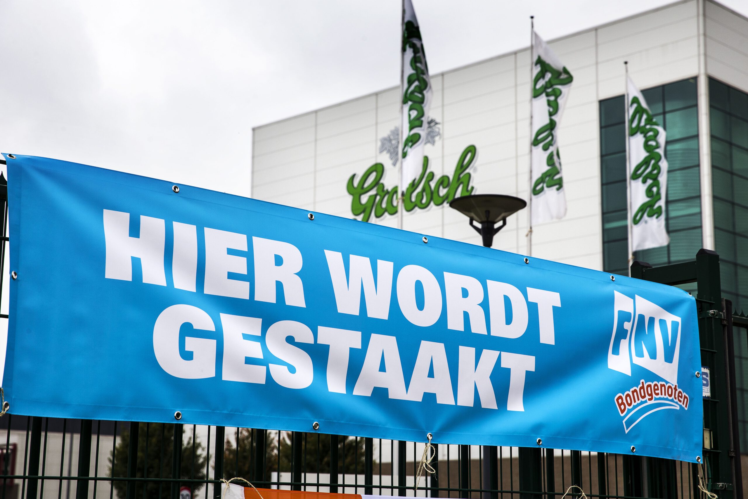 Drankindustrie staakt voor betere cao: “Het is menens”