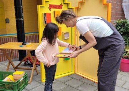 Kinderen uit de hele gemeente Groningen maken samen een kunstwerk