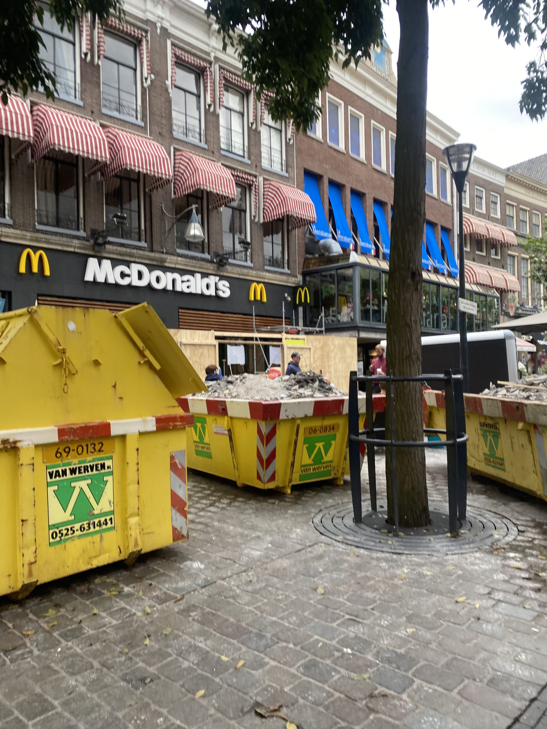 McDonald’s Zwolle-Centrum tijdelijk gesloten vanwege verbouwing