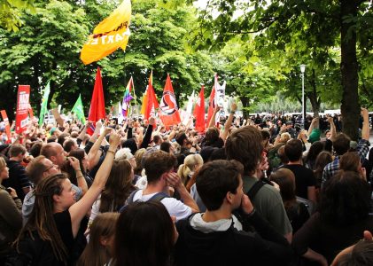 Toegenomen activiteit van jongeren in politiek