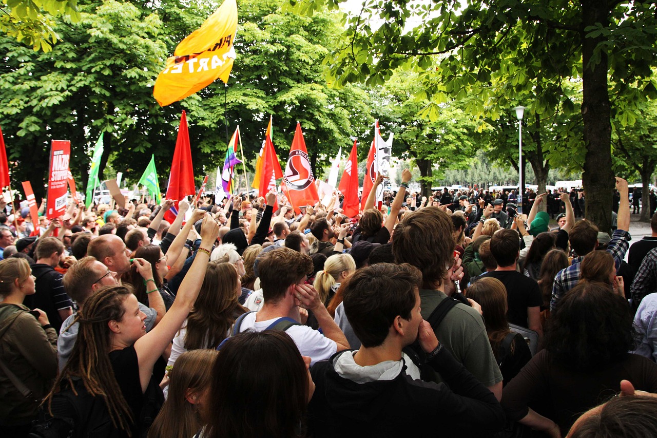 Toegenomen activiteit van jongeren in politiek