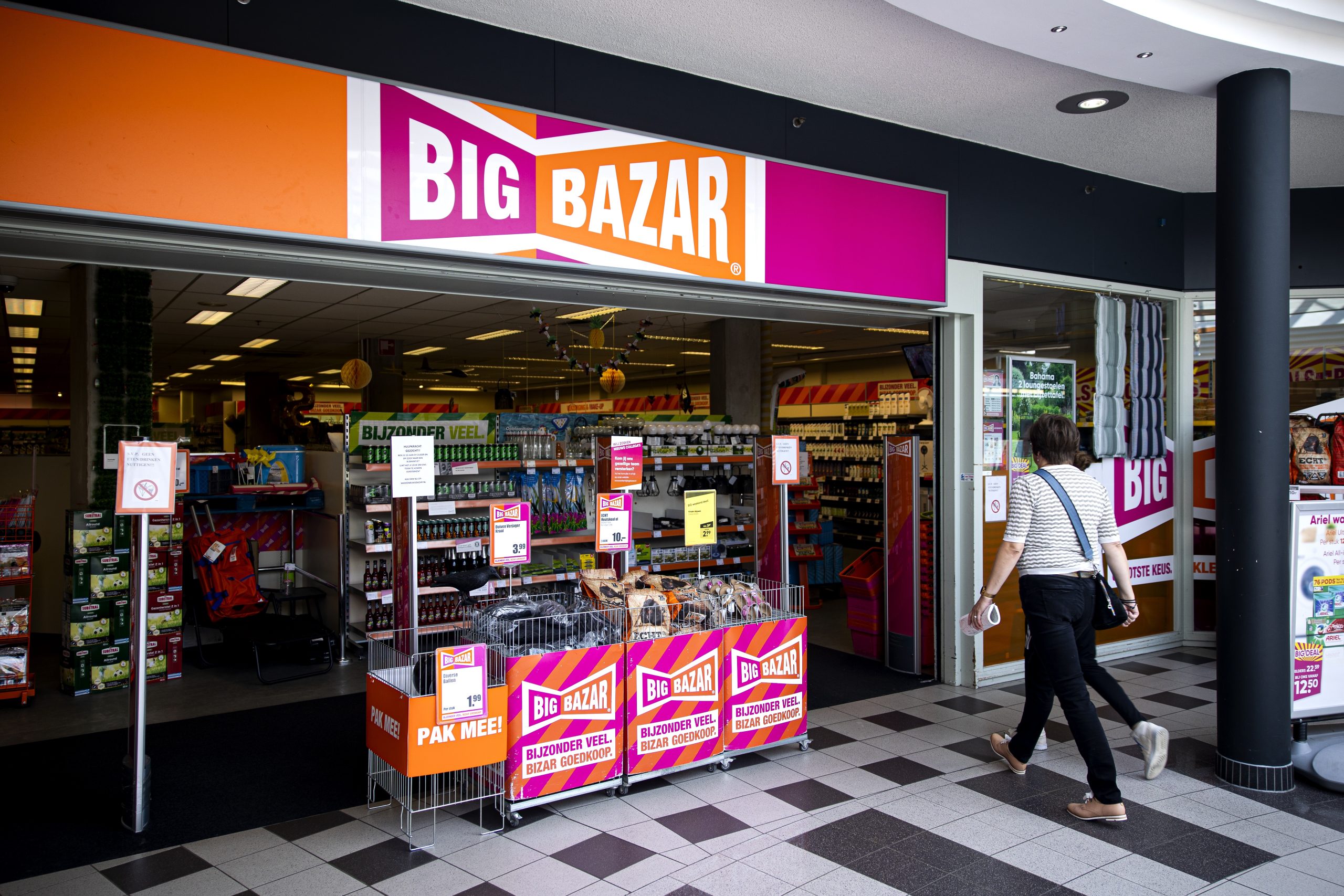 Winkelketen Big Bazar definitief failliet verklaard 