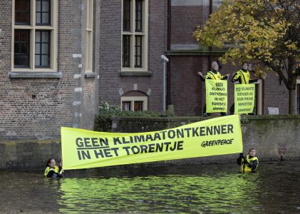 Protest na de verkiezingsuitslag past bij een democratie