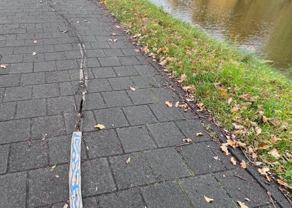 Stationsstraat in Zwolle onveilig gemaakt door vandalisme van kunstdieven